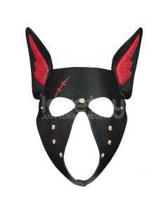Mascara Cachorro Rebellion Reign Scarred Alpha Rojo 2
