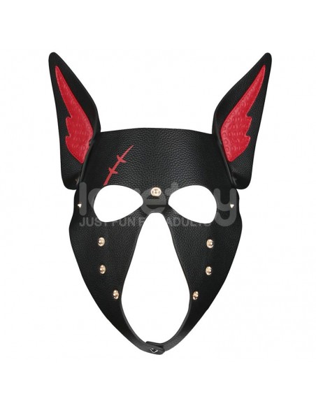 Mascara Cachorro Rebellion Reign Scarred Alpha Rojo