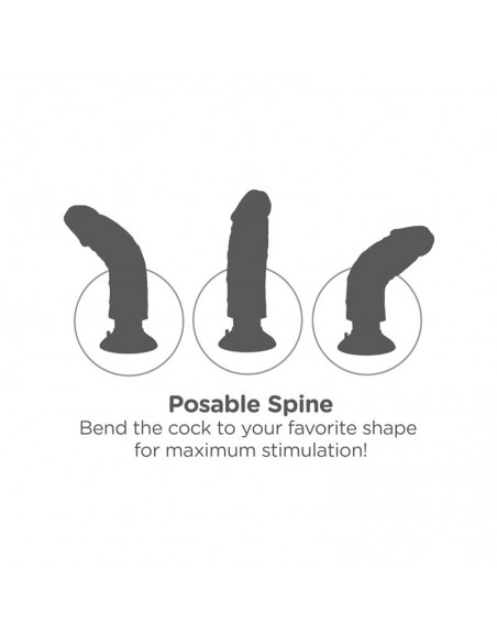 Dildo Reaslista con Vibracion 9
