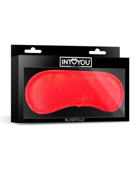 Antifaz de Saten Rojo