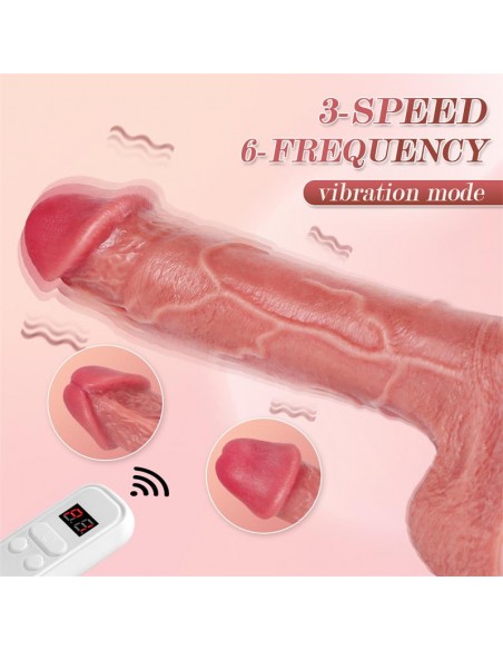 Marshall Dildo con Thrusting y Vibracion 8