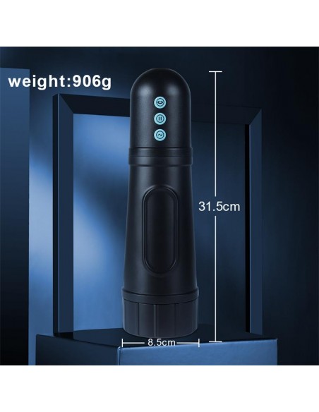 Locker Masturbador con Vibracion y Efecto Succion Vagina