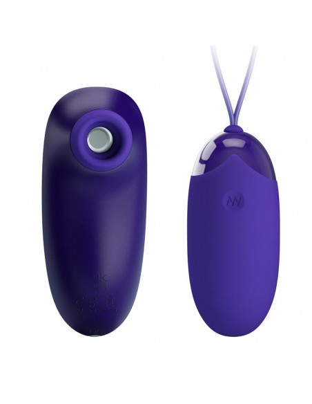 Succionador de Clitoris y Huevo Vibrador
