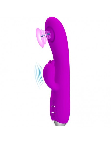 Regina Vibrador con Succion y Tapping