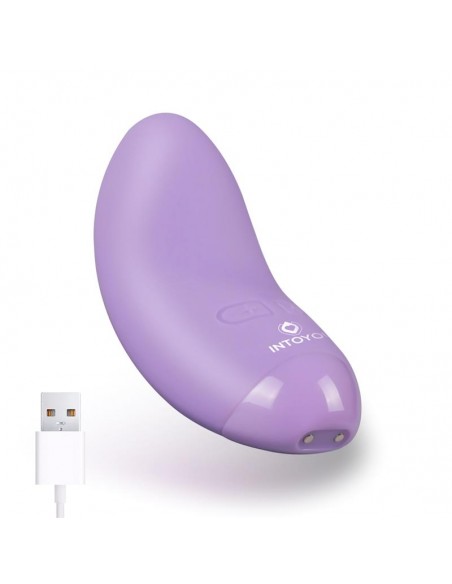 Patty Mini Masajeador Silicona USB Purpura