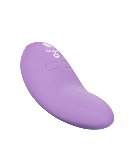 Patty Mini Masajeador Silicona USB Purpura