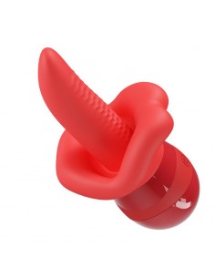 Obelia Estimulador con Vibracion y Movimiento Lengua 2
