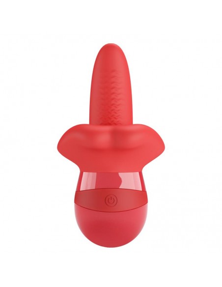 Obelia Estimulador con Vibracion y Movimiento Lengua