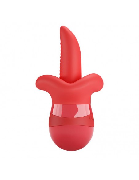 Obelia Estimulador con Vibracion y Movimiento Lengua