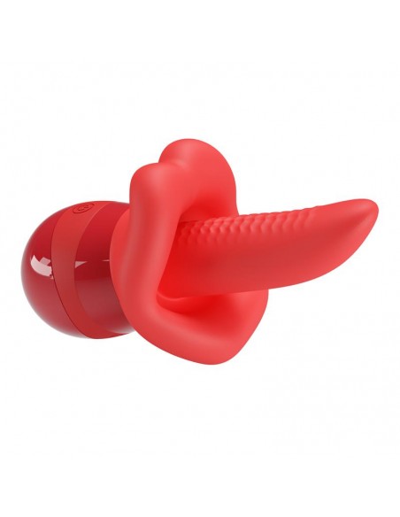 Obelia Estimulador con Vibracion y Movimiento Lengua