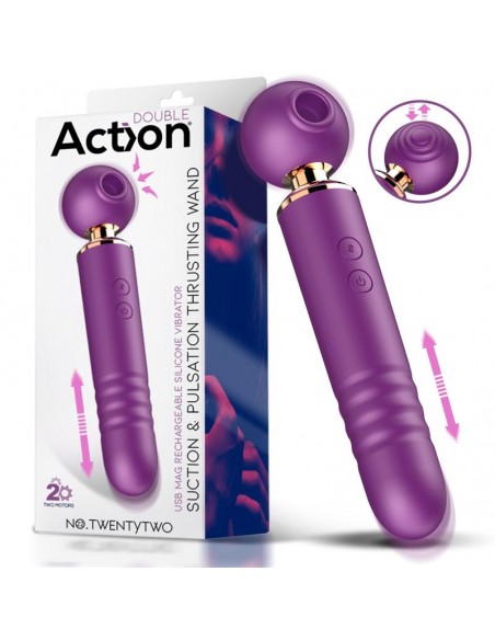 No TwentyTwo Succionador 3 en 1 con Pulsacion y Thrusting