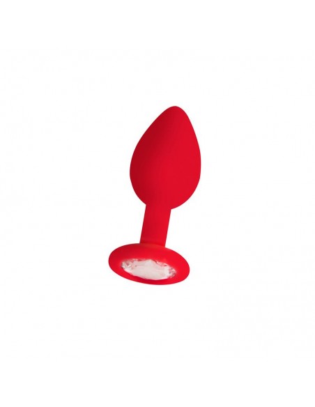 Shots Ouch Plug Anal Diamante Rojo