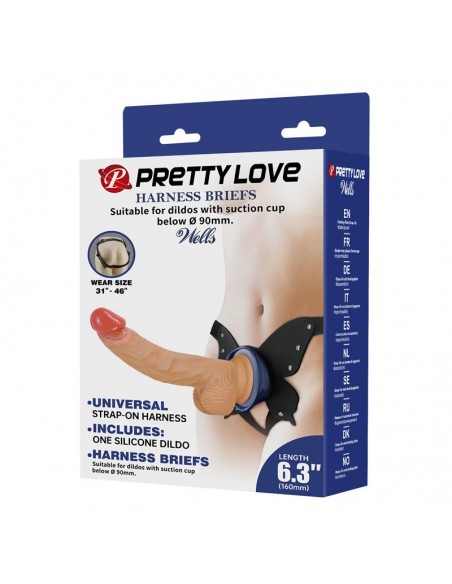 Wells Arnes Universal con Dildo