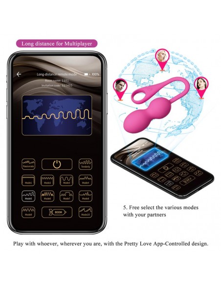 Elvira Bolas Kegel con Vibracion y APP
