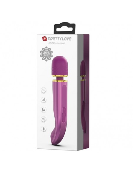 Masajeador USB Silicona Purpura