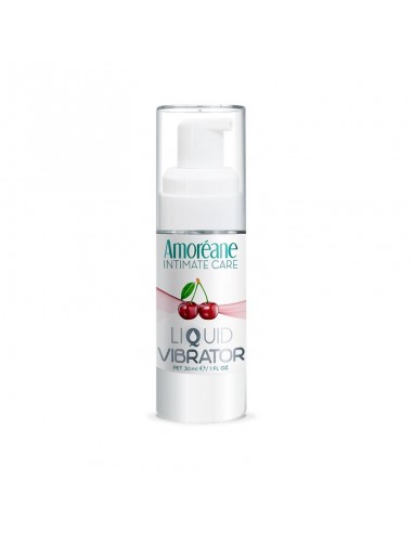 Vibrador Liquido Sabor Cereza 30 ml