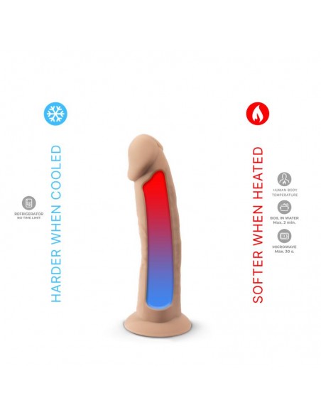 Dildo Dual Density Silicone Mod 2 6