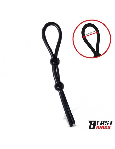 Lasso Anillo para el Pene Silicona Ajustable