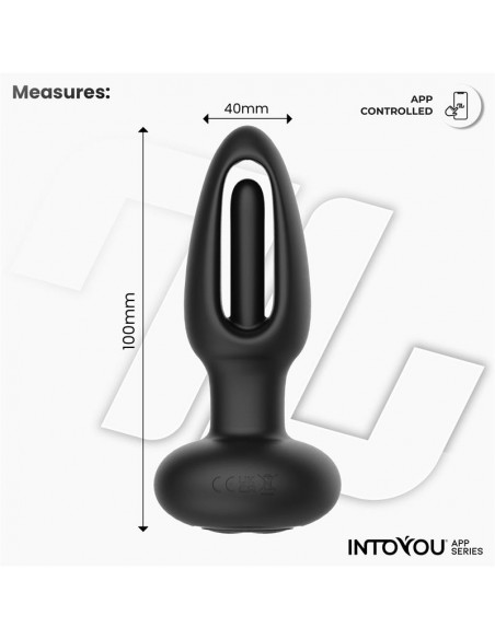 Zack Plug Anal con Flipping Tongue y Vibracion con App