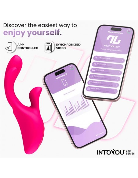 Derek Vibrador con Movimiento Finger 3 Motores y APP