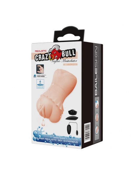 Masturbador Realista Vagina con Vibracion