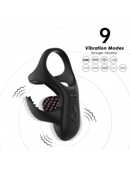 Anillo Vibrador para el Pene y Testiculos