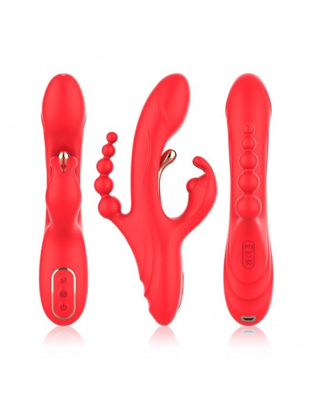 Vibrador Tickler con Cadena Anal