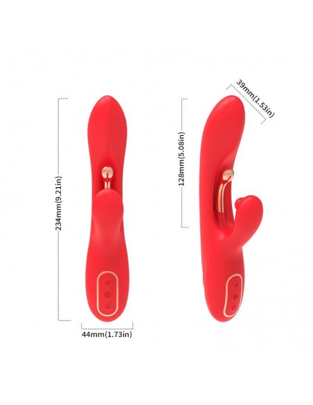 Vibrador Tickler con Rabbit