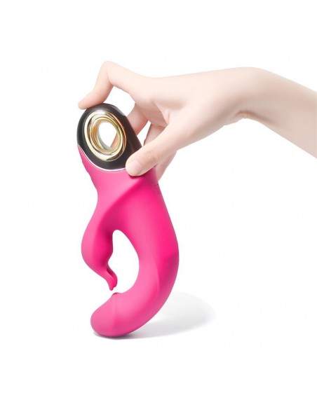 Vibrador con Rotacion 360º Rosa