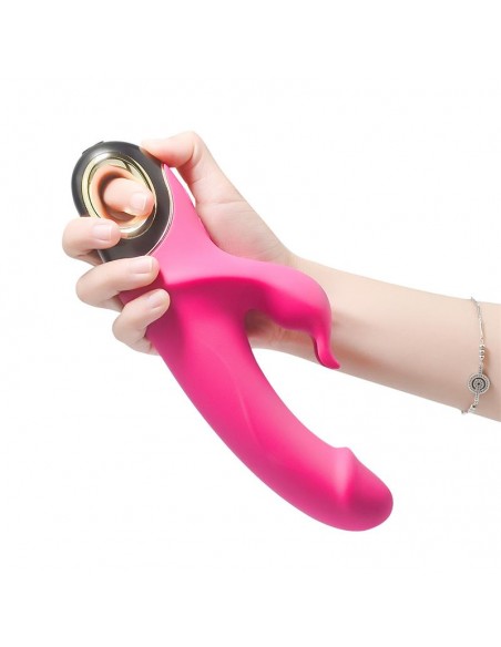 Vibrador con Rotacion 360º Rosa