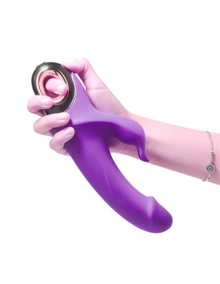 Vibrador con Rotacion 360º Purpura
