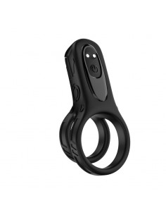 Mecha style Anillo Doble para el Pene con Vibracion 2
