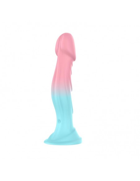 Dildo Bicolor con Vibracion