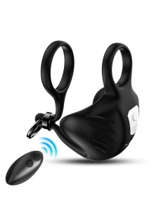 Anillo Vibrador para Pene y Testiculos Ajustable 2