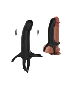 Dildo para Penetracion Doble con Vibracion 2