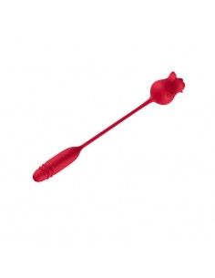 Rosa Vibradora con Licking y Thrusting USB 2