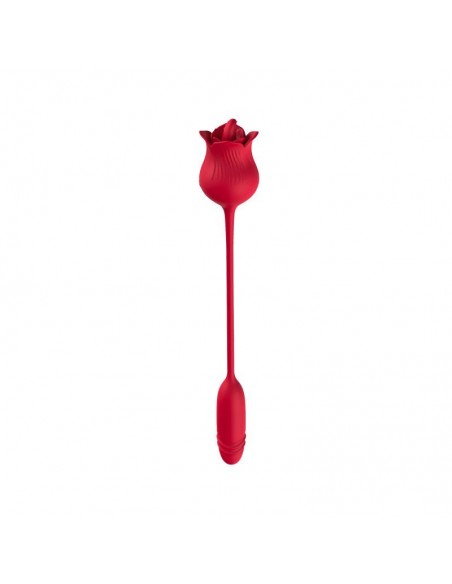 Rosa Vibradora con Licking y Thrusting USB