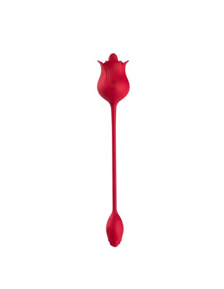 Rosa con Licking y Huevo Vibrador USB