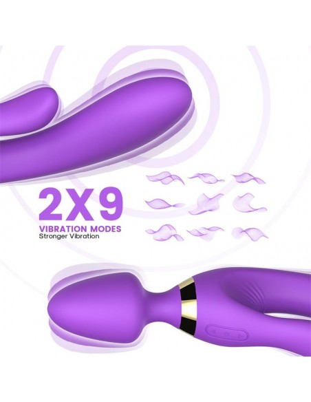 Masajeador y Vibrador Purpura