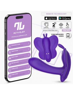 Wingy Estimulador Mariposa con APP Purpura