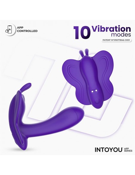 Wingy Estimulador Mariposa con APP Purpura