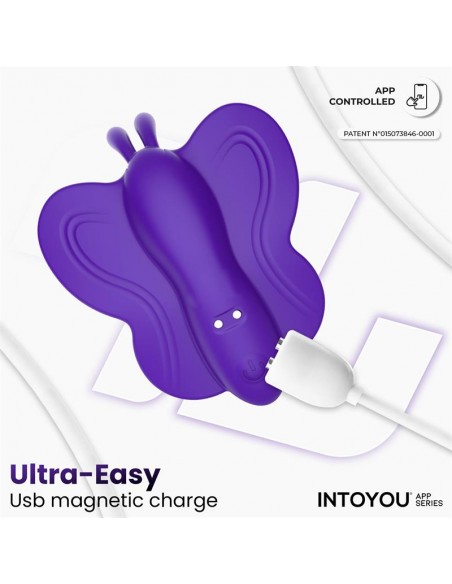 Wingy Estimulador Mariposa con APP Purpura