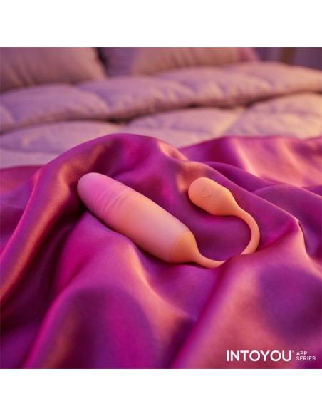 NexEgg Motion Huevo Vibrador con Thrusting App Naranja Rosa