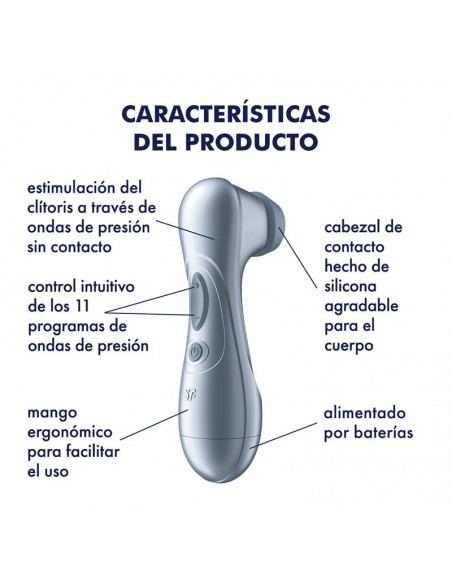 Pro 2 Gen 2 Succionador de Clitoris Battery Series Ice Blue