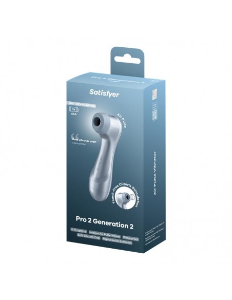 Pro 2 Gen 2 Succionador de Clitoris Battery Series Ice Blue