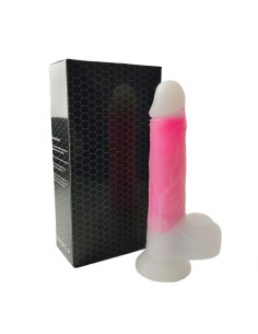 Dildo Doble Capa con Vibracion Thrusting y Calor 215 cm 2