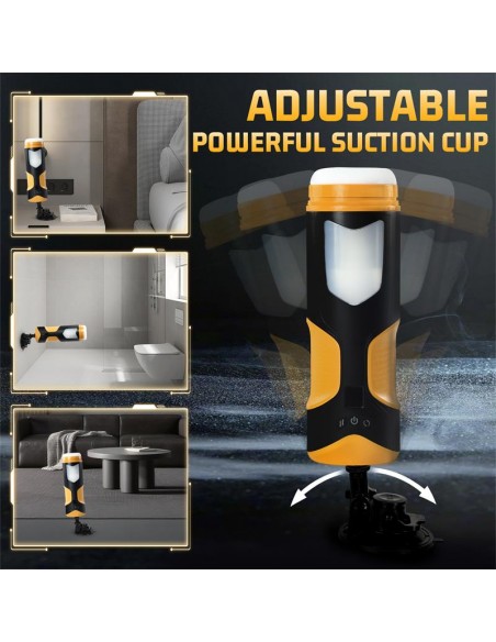 Alston Masturbador con Thrusting y Rotacion