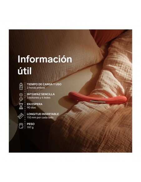 Juguete para Parejas Boomerang Purpura