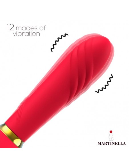 Rosa con Succion y Vibrador 2 en 1