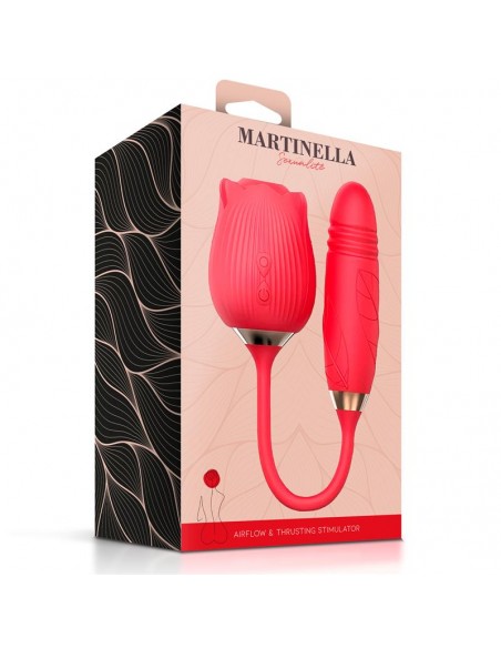 Rosa con Succion con huevo con Thrusting USB